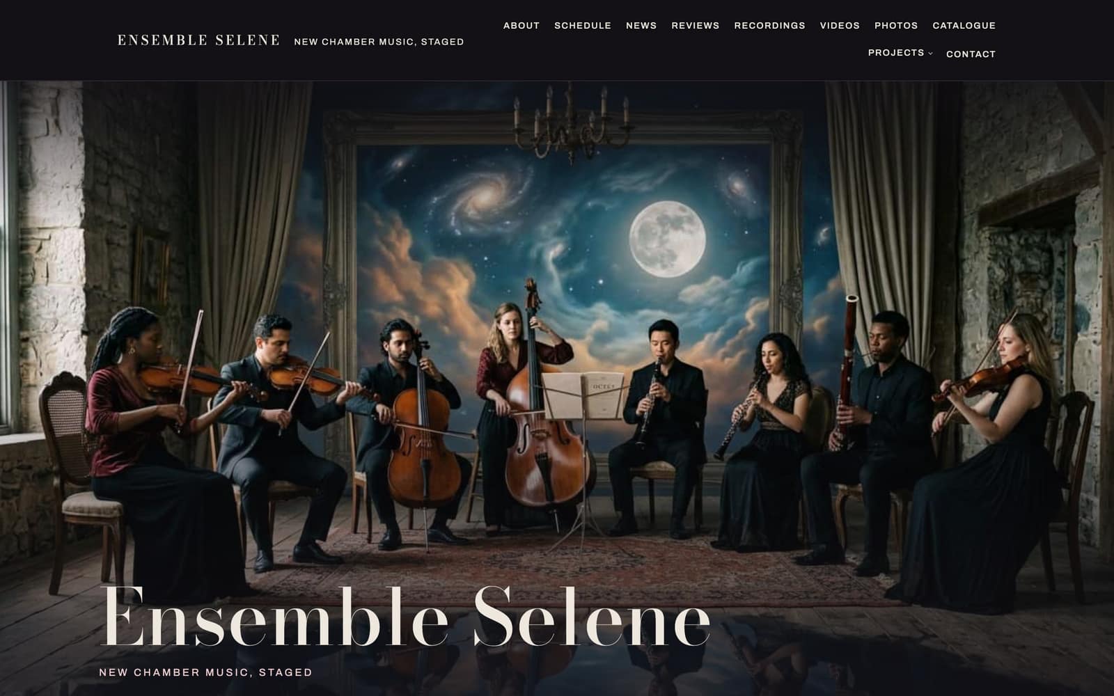 The Ensemble Selene website