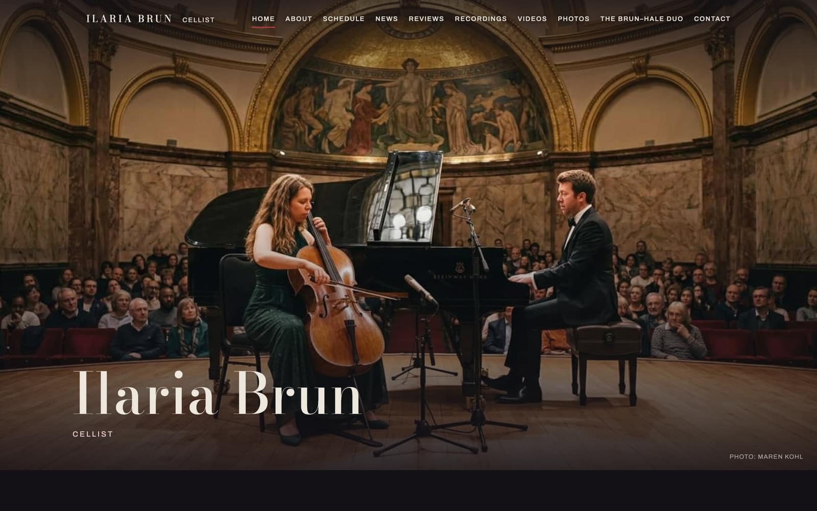 The Ilaria Brun website